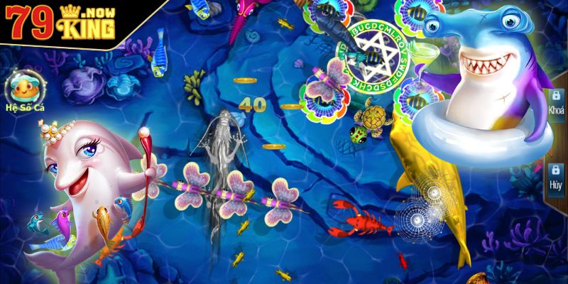 Đa dạng vật phẩm hỗ trợ bắn cá 