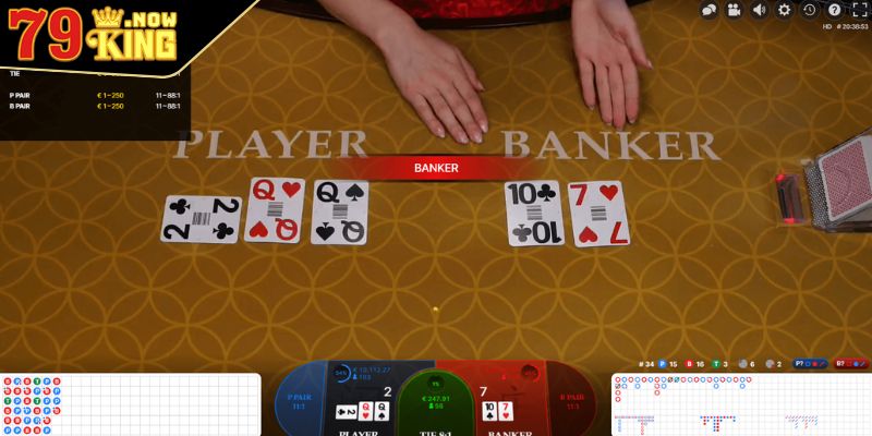 Hướng dẫn tính điểm trong game Baccarat