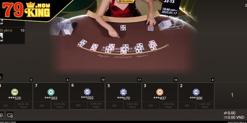 Tham gia trải nghiệm Blackjack tại SA