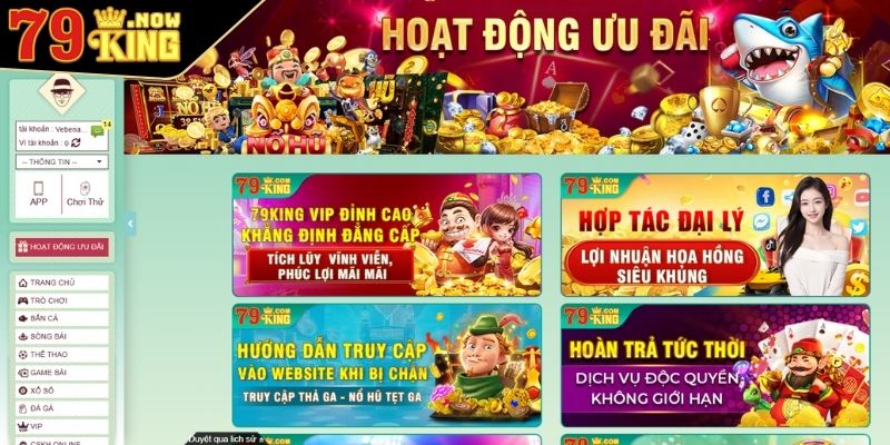 Vì sao khuyến mãi 79King luôn thu hút người chơi?